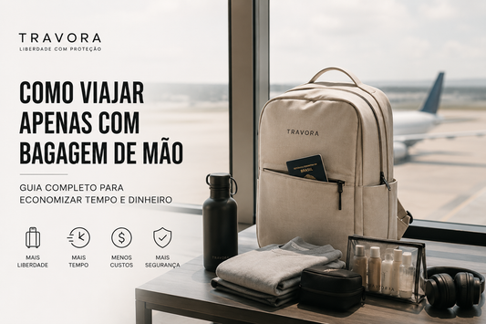 Como Viajar Apenas com Bagagem de Mão: Guia Completo para Economizar Tempo e Dinheiro