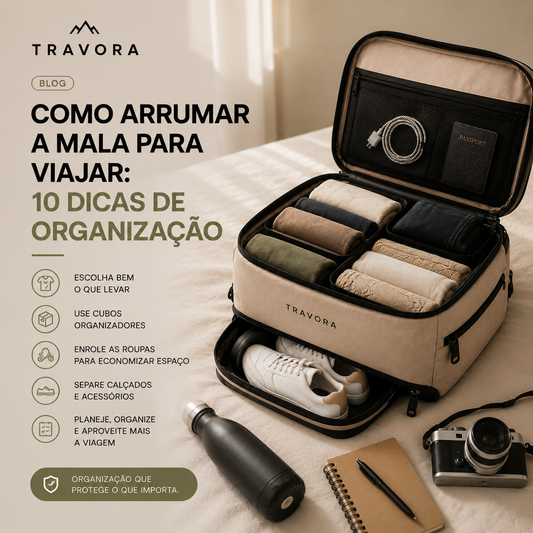 Como Arrumar a Mala Para Viajar: 10 Dicas de Organização