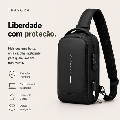 Shoulder Bag Travora Antifurto