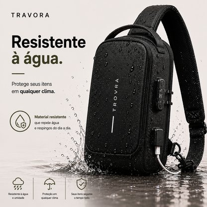 Shoulder Bag Travora Antifurto