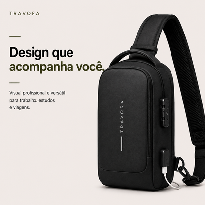Shoulder Bag Travora Antifurto